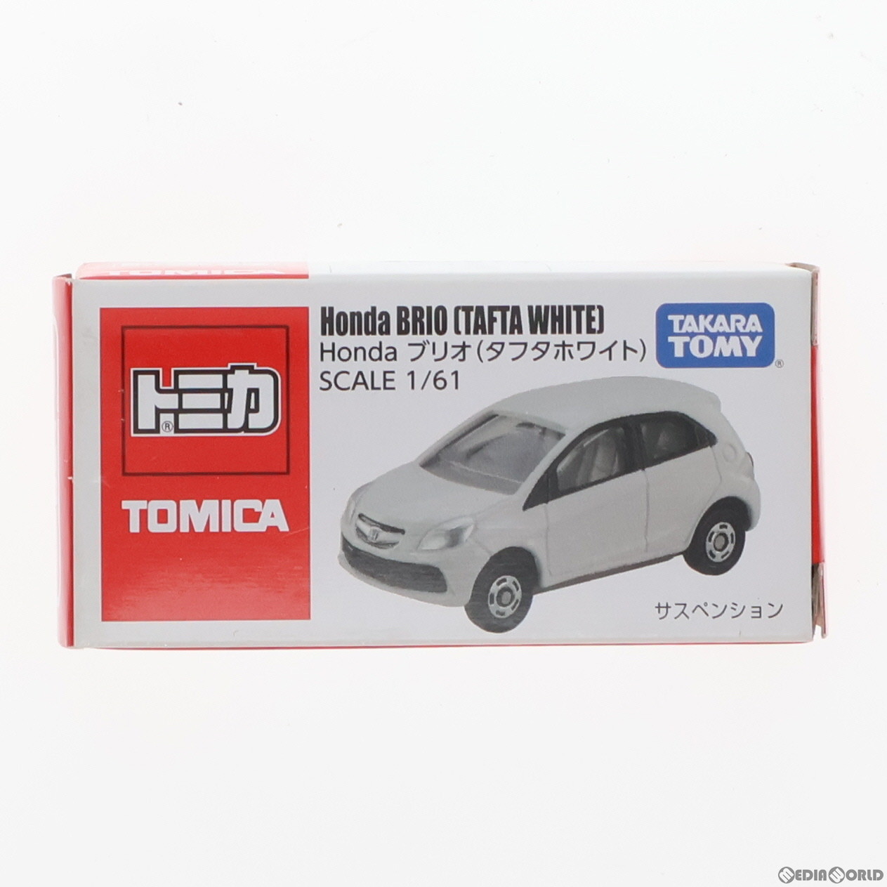 【中古】[MDL]トミカ ホンダ ブリオ タフタホワイト 海外仕様 完成品 ミニカー タカラトミー 20150802 