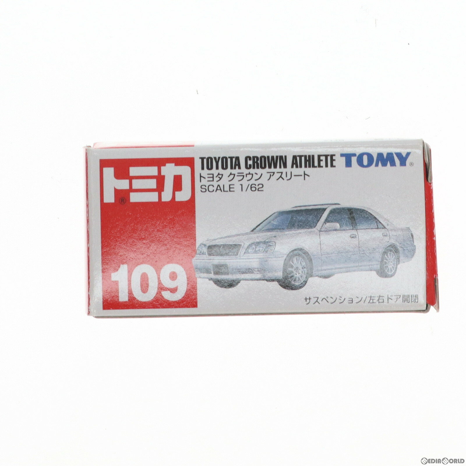 【中古】[MDL]トミカ No.109 1/62 トヨタ クラウン アスリート(シルバー/赤箱) 完成品 ミニカー トミー(19991231)