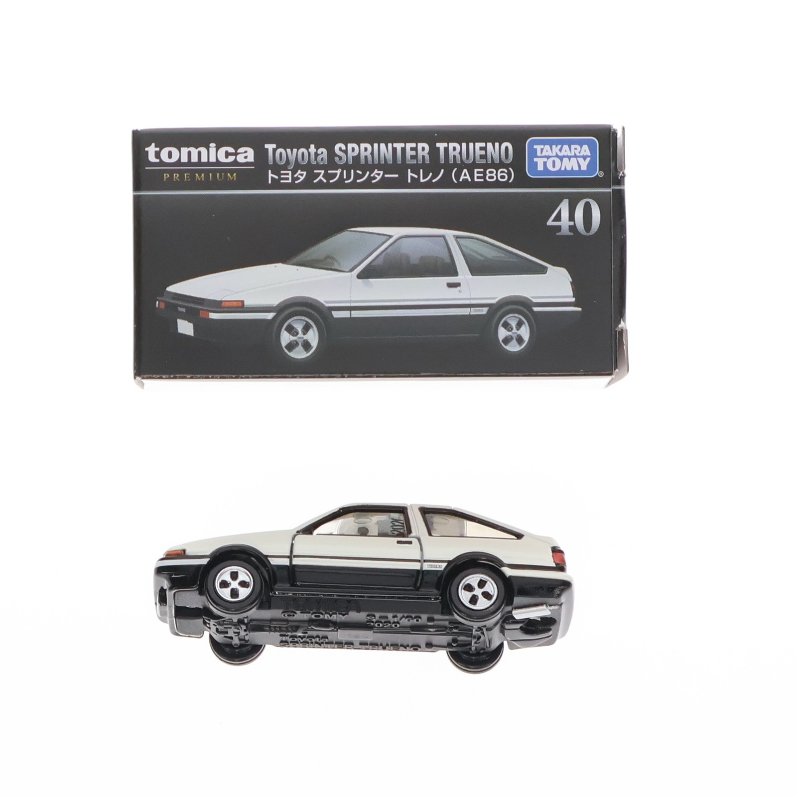 【中古】[MDL] トミカプレミアム 40 1/60 トヨタ スプリンター トレノ AE86 完成品 ミニカー タカラト..