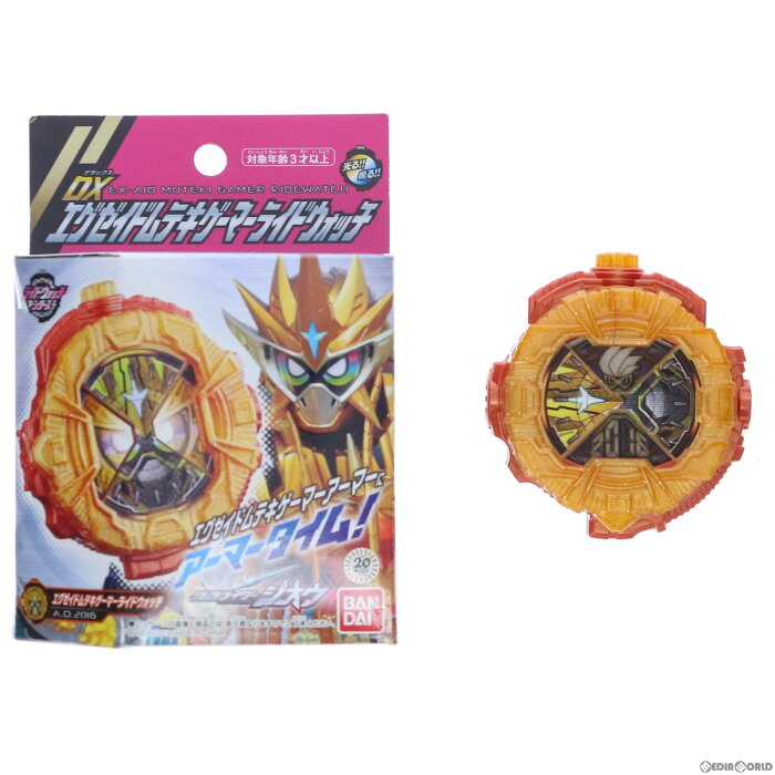 【中古】[GDS]DXエグゼイドムテキゲーマーライドウォッチ 仮面ライダージオウ 完成トイ バンダイ(20190119)