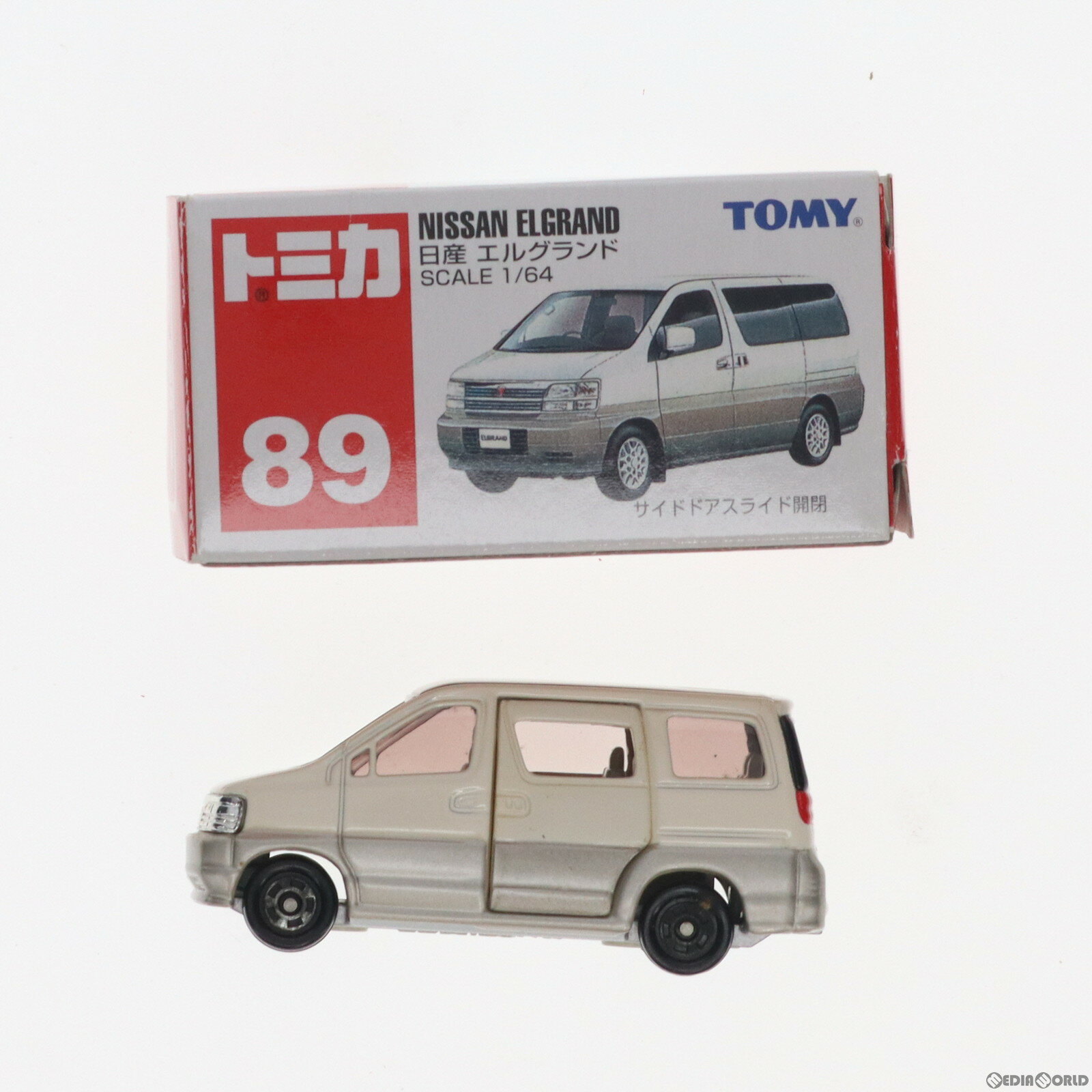 【中古】[MDL]トミカ No.89 1/64 日産 エルグランド (ホワイト/赤箱) 完成品 ミニカー トミー(19991231)