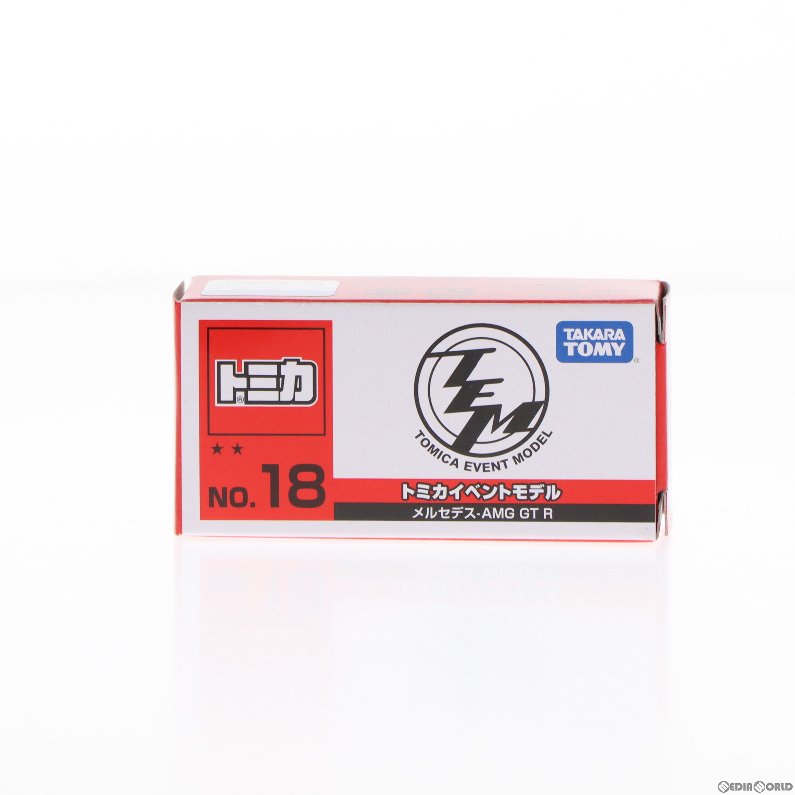 楽天メディアワールド 販売＆買取SHOP【中古】[MDL]トミカ イベントモデル No.18 1/65 メルセデス-AMG GT R（レッド×ガンメタリック） 完成品 ミニカー タカラトミー（19991231）