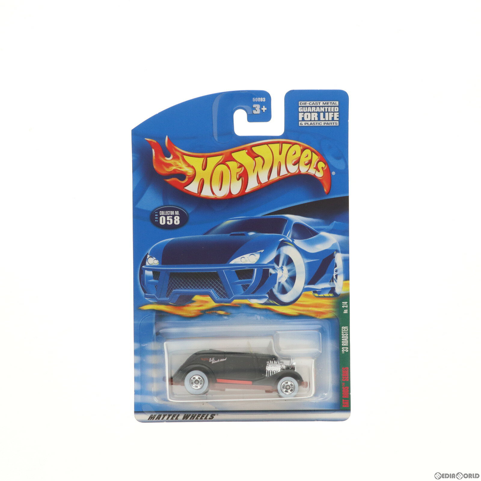 yÁz[MDL]Hot Wheels(zbgEB[) 1/64 2001 058 RAT RODS SERIES '33 ROADSTER i ~jJ[ Mattel(}e)(19991231)