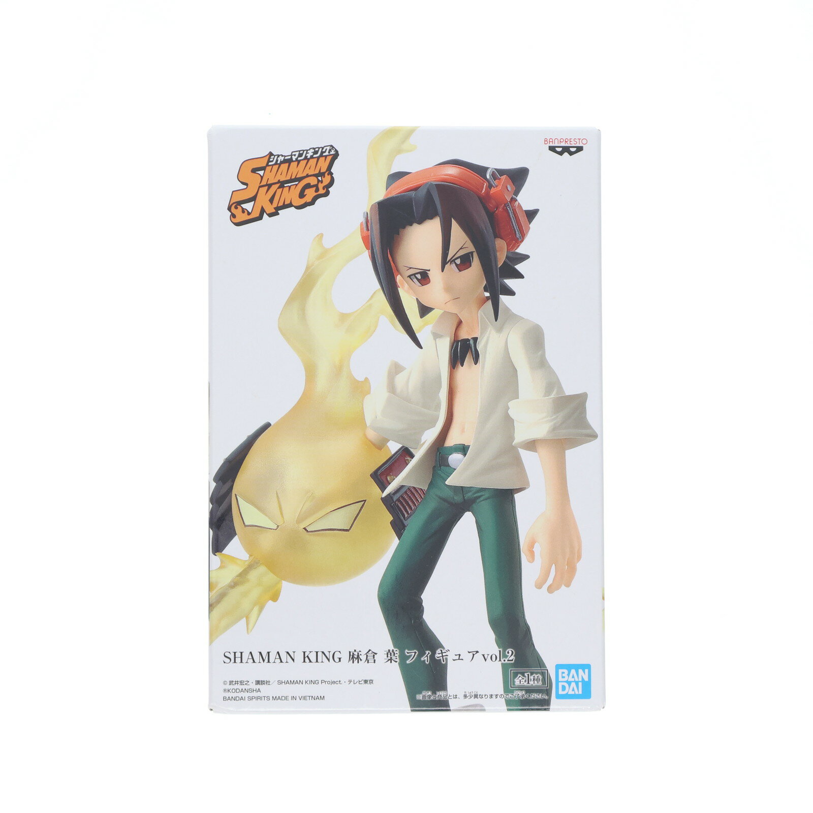 【中古】[FIG] 麻倉葉(あさくらよう) SHAMAN KING(シャーマンキング) フィギュアvol.2 プライズ(2592398) バンプレスト(20220630)