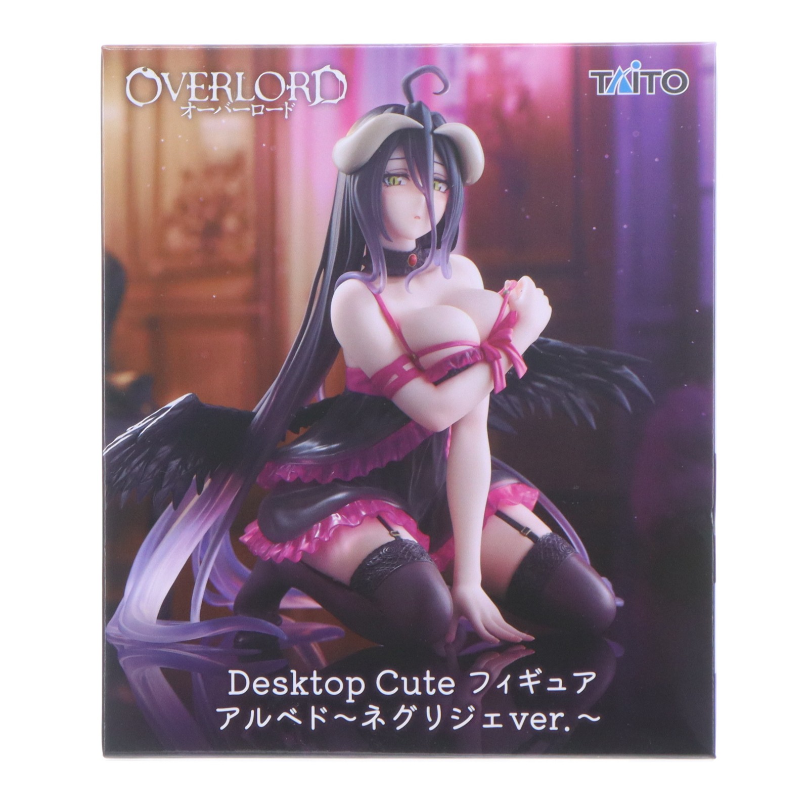 [당점 독자적으로 +P10 배요 엔트리][중고][FIG] 알베도 오버로드 Desktop Cute 피규어 알베도~네그리제 ver.~프라이즈(452037000) 타이토(20260530)