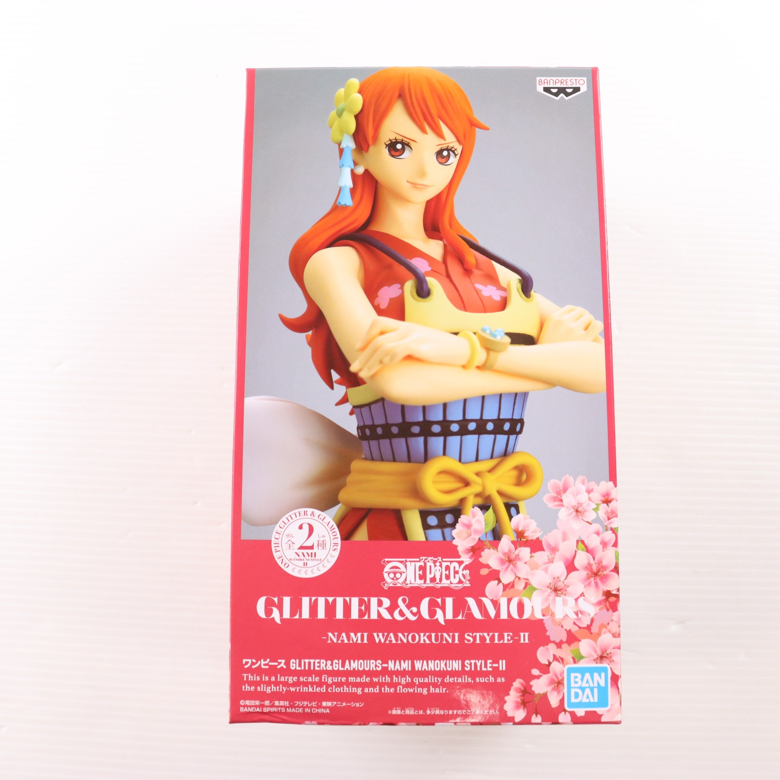 【中古】[FIG] ナミ A(衣装レッド) ワンピース GLITTER&GLAMOURS-NAMI WANOKUNI STYLE-II ONE PIECE フィギュア プライズ(2575086) バンプレスト(20220320)