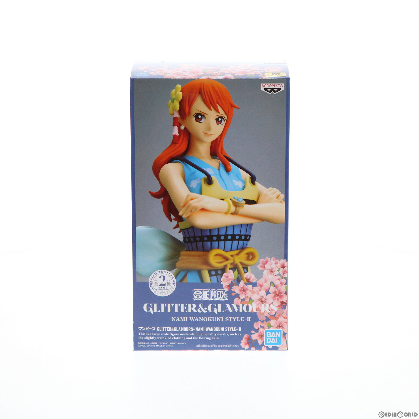 【中古】[FIG] ナミ B(衣装ブルー) ワンピース GLITTER&GLAMOURS-NAMI WANOKUNI STYLE-II ONE PIECE フィギュア プライズ(2575086) バンプレスト(20220320)