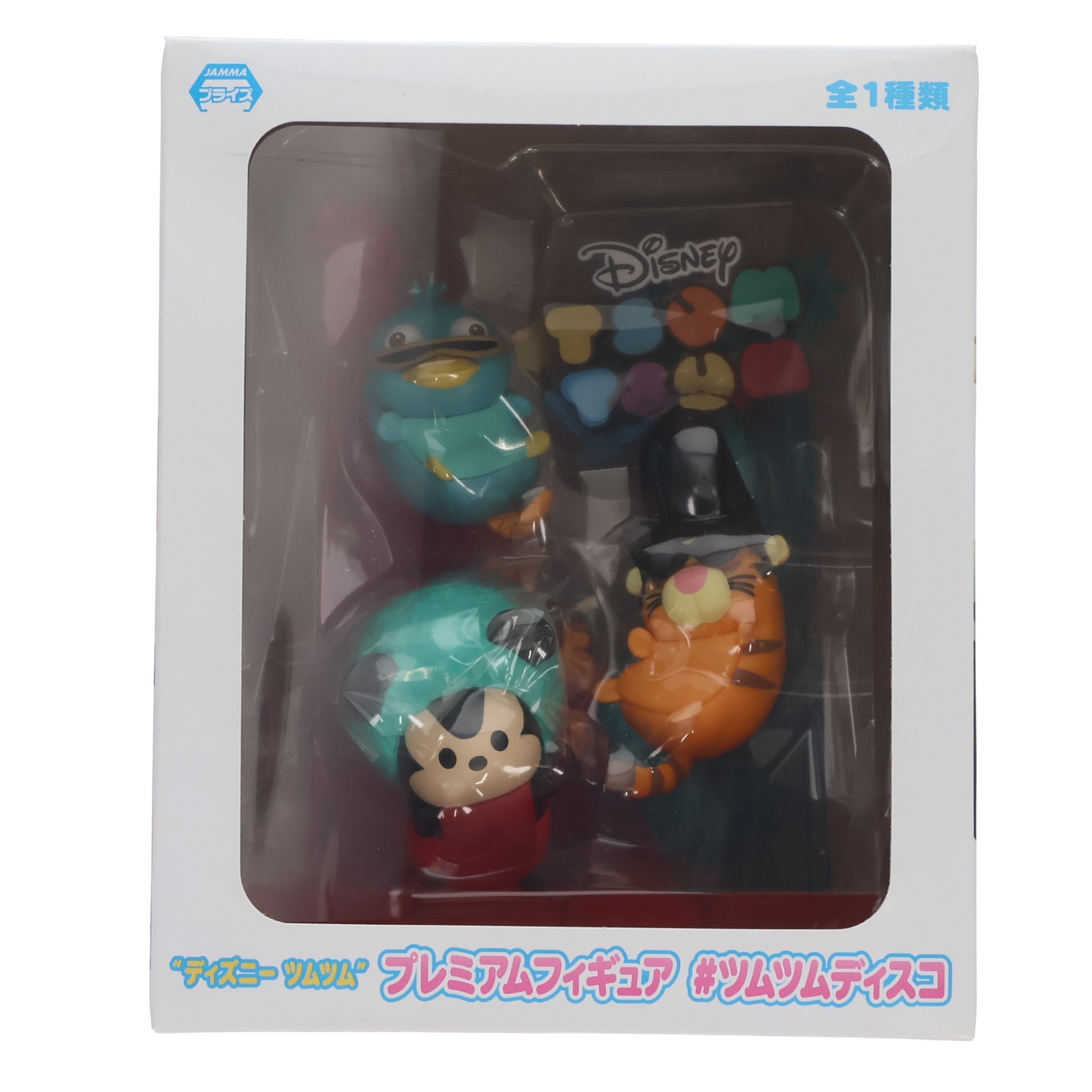 【中古】[FIG] ミッキー&ペリー&ティガー ディズニー TSUM TSUM(ツムツム) プレミアムフィギュア #ツムツムディスコ プライズ(1016159) セガ(20161125)