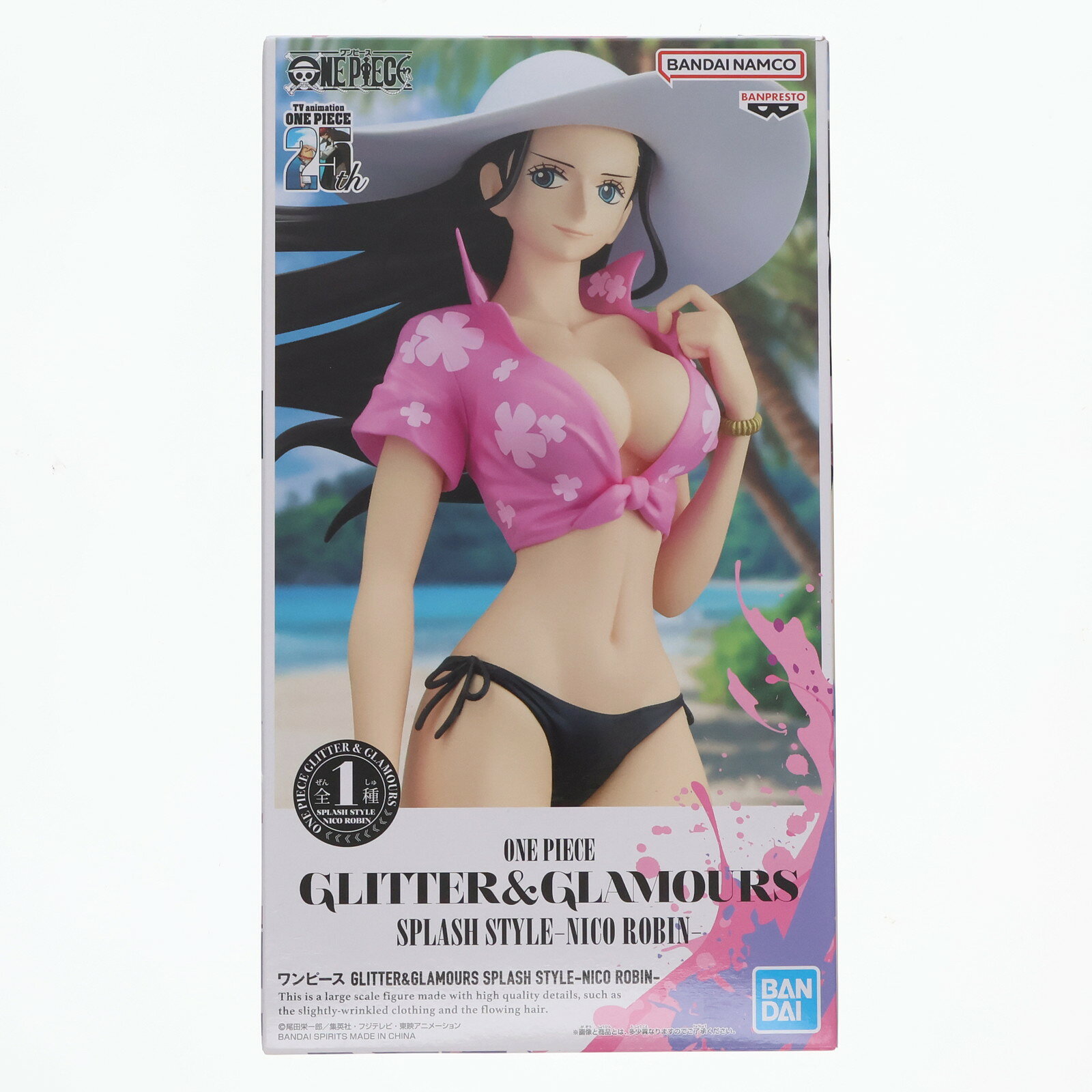 【中古】[FIG] ニコ・ロビン ワンピース GLITTER&GLAMOURS SPLASH STYLE-NICO ROBIN- ONE PIECE フィギュア プライズ(2712916) バンプレスト(20240810)