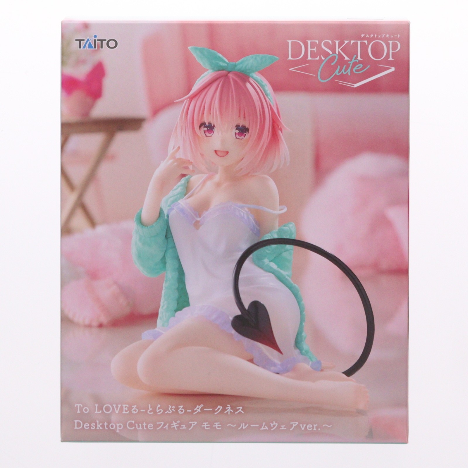 【中古】[FIG] モモ・ベリア・デビルーク To LOVEる-とらぶる-ダークネス Desktop Cute フィギュア モモ～ルームウェアver.～ プライズ(452036900) タイトー(20260523)