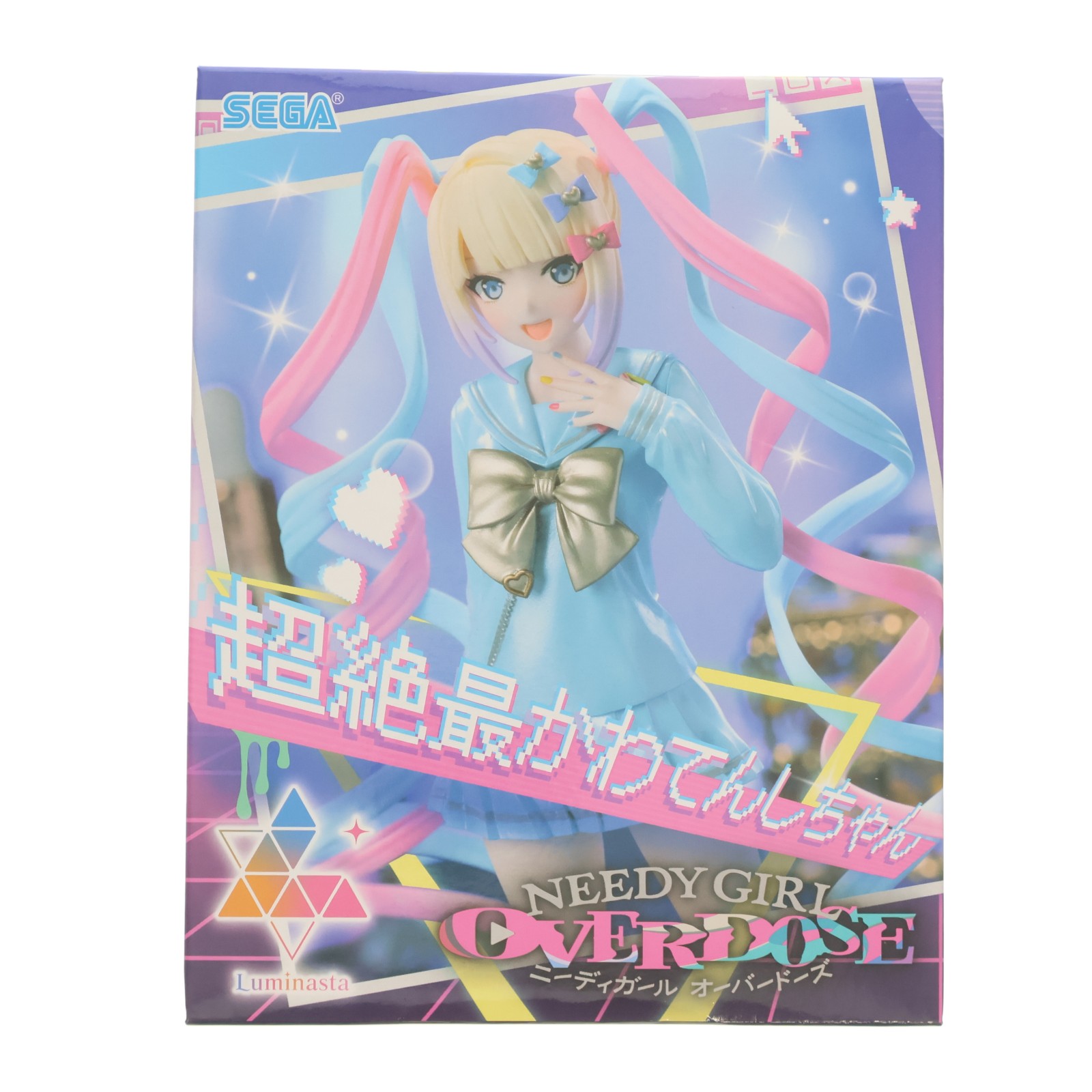 【中古】[FIG] 超絶最かわてんしちゃん NEEDY GIRL OVERDOSE(ニーディーガールオーバードーズ) Luminasta『超絶最かわてんしちゃん』 フィギュア プライズ(1123954) セガ(20260515)
