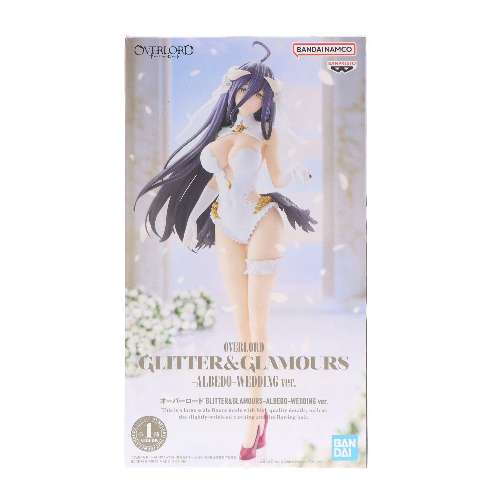 【中古】[FIG] アルベド オーバーロード GLITTER&GLAMOURS-ALBEDO-WEDDING ver. フィギュア プライズ(2796044) バンプレスト(20251107)