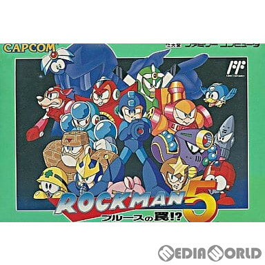 【中古】[FC]ロックマン5(ROCKMAN 5) ブルースの罠!？(19921204)