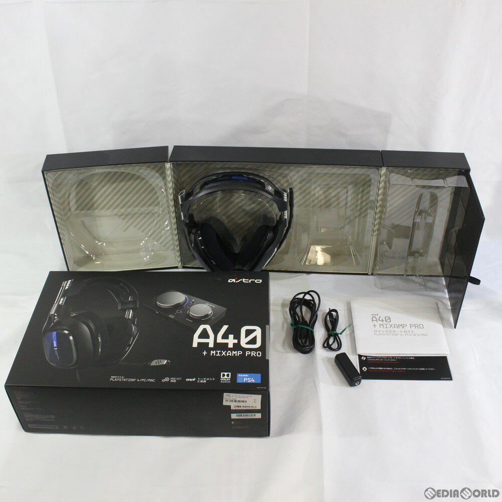 【中古】 ACC 【訳あり】 PS5 ゲーミングヘッドセット アンプ Astro A40 TR MixAmp Pro TR Logicool(A40TR-MAP-002r)(20210221)