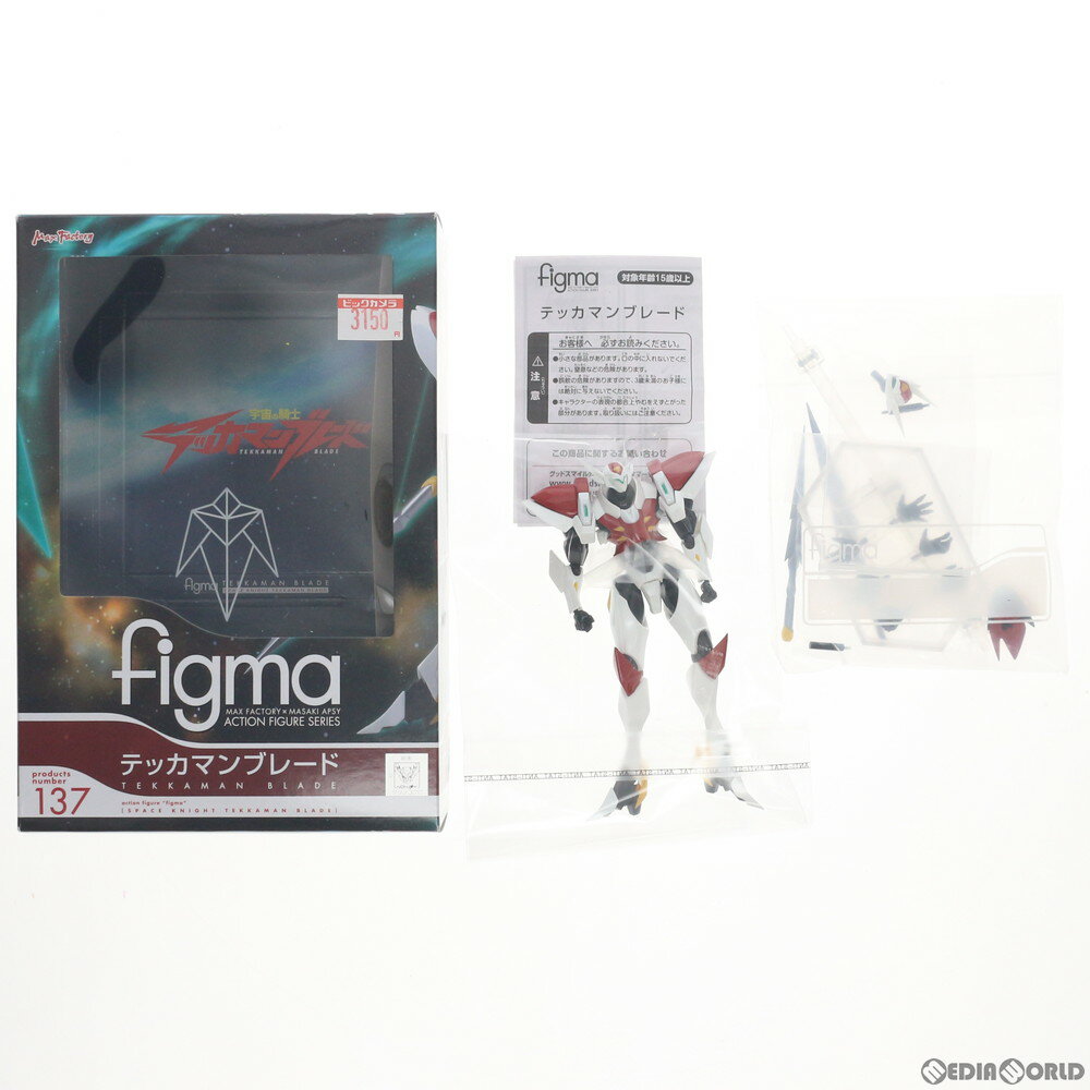 【中古】【訳あり】[FIG]137 figma(フィグマ) テッカマンブレード 宇宙の騎士テッカマンブレード マックスファクトリー フィギュア
