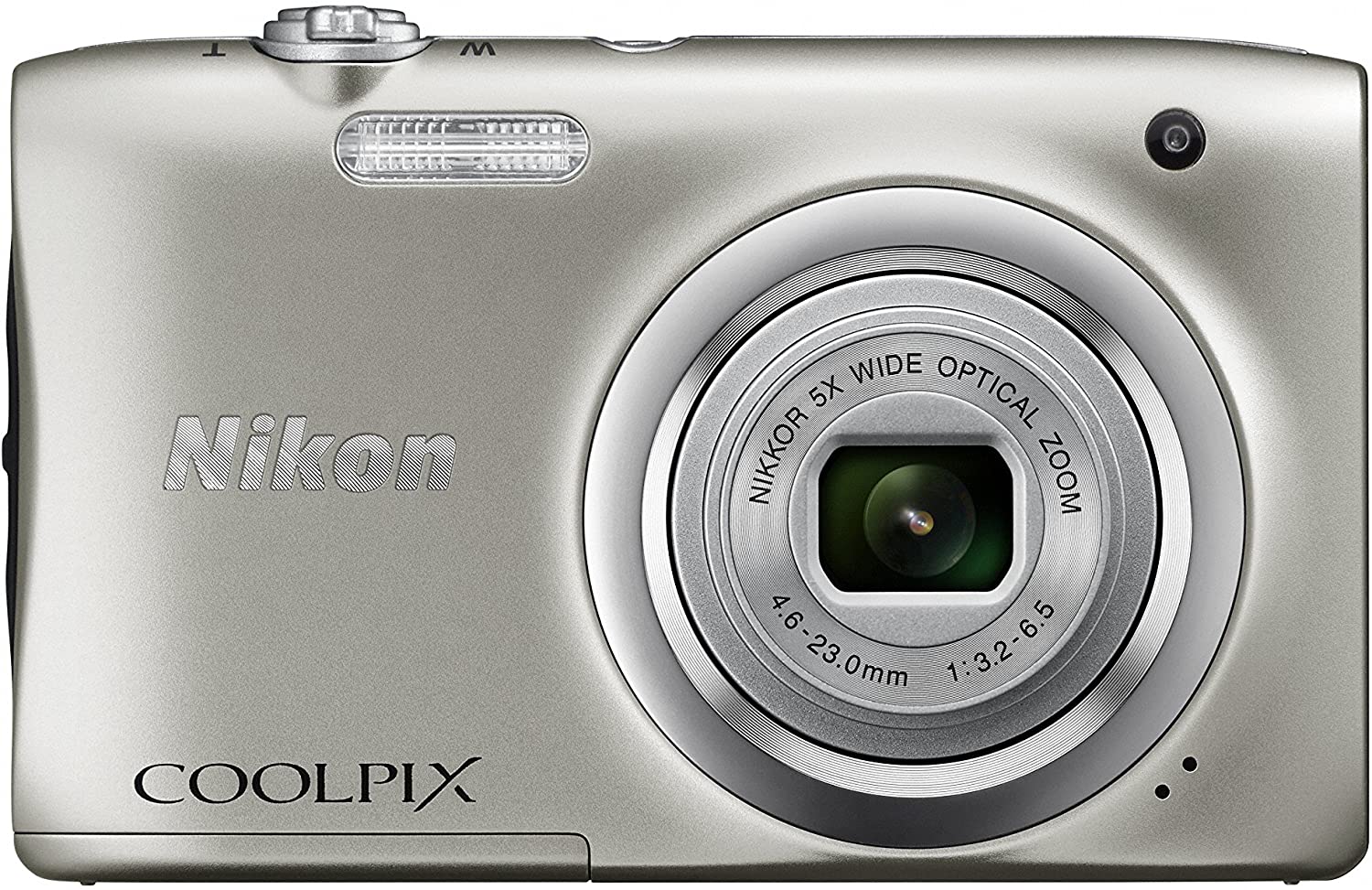 COOLPIX Nikon デジタルカメラ COOLPIX A100 光学5倍 2005万画素 シルバー A100SL