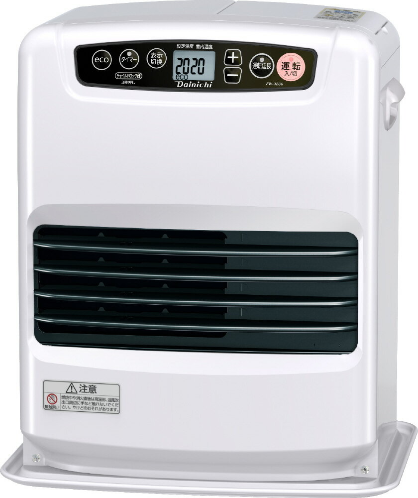 Dainichi ダイニチ 石油ファンヒーター ムーンホワイト FW-32S6-W 木造9畳まで /コンクリート12畳まで