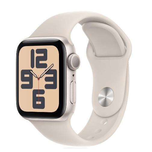 新品！ Apple Watch SE2 40mm GPS スターライトアルミニウムケース/スターライトスポーツバンド (S/M) MXEF3J/A