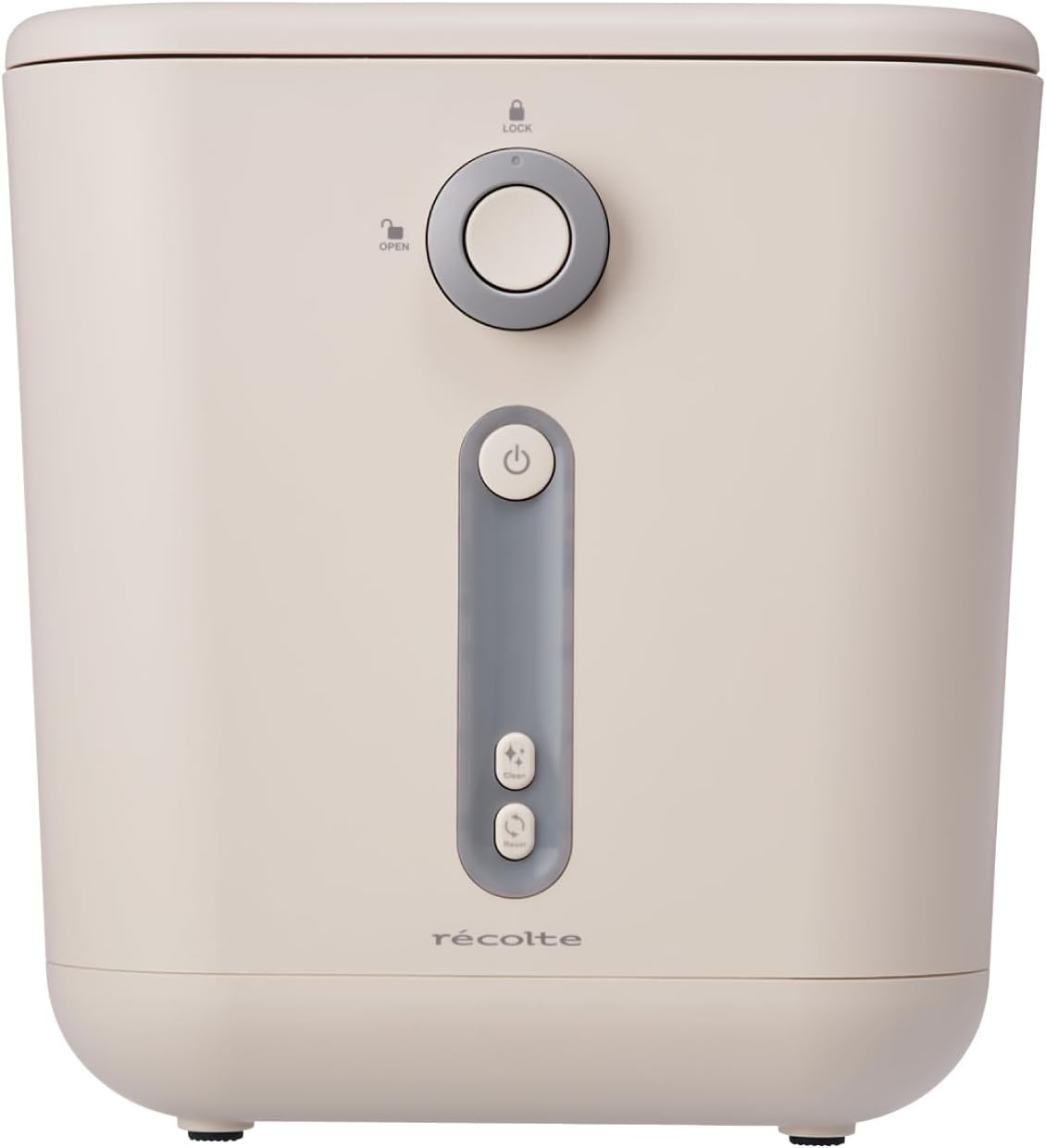 recolte レコルト 生ごみ処理機 Food Waste Disposer RDP-1 W クリームホワイト