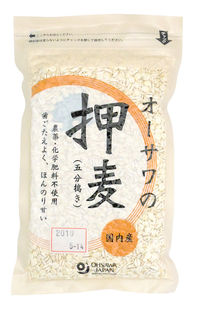 ■米に1〜2割混ぜて ■茹でてサラダのトッピングやスープなどにも 内容量 : 300g ケース入数 : 48 原材料 : 特別栽培大麦(宮城・秋田・岩手産) 商品分類 : 玄米・穀類 メーカー名 : オーサワジャパン株式会社