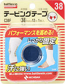 ニチバンバトルウィンテーピングテープ(非伸縮)C-38F【RCP】