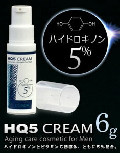 【ロアダ】HQ5クリーム 6g (ハイドロキノンとビタミンC誘導体) 【RCP】