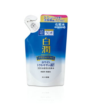ロート肌ラボ白潤プレミアム薬用浸透美白化粧水 170mL(つめかえ用)【医薬部外品】【RCP】