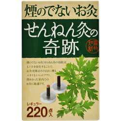 【毎日ポイント2倍】【セネファ】せんねん灸の奇跡　レギュラー　220点入 ※お取り寄せ商品【RCP】