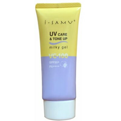 【StayFree】i-samu UVケア&トーンアップ ミルキージェル 70g ※お取り寄せ商品
