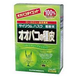 ◆メーカー（※製造国または原産国）◆【山本漢方】※製造国または原産国：日本◆特長◆天然の植物性食物繊維、オオバコの種皮100%のローカロリー食品です。オオバコの種皮は水分を含むと数十倍にふくれあがり、お腹をいっぱいにします。つい食べ過ぎてしまいそうなときのダイエット補助食品としておすすめ。牛乳やお水に溶かしてお飲みください。◆お召し上がり方◆本品は、通常の食生活において、1日2〜3回を目安にお召し上がり下さい。まず、牛乳又は水又はぬるま湯約200ccの中へ小さじに軽く2〜3杯(約4.0g〜6.0g)を入れ、スプーン又はマドラーにて、すばやくかきまぜてお飲み下さい。◆原材料◆プランタゴオバタ種皮◆栄養成分◆本品100gあたり水分 9.7%、 たんぱく質 0.7%、 脂質 0.3%、 灰分 2.1%、 リン 13.2mg、 鉄 7.76mg、 カルシウム 140mg、 ナトリウム 84.1mg、 カリウム 863mg、 マグネシウム 17.1mg、 亜鉛 1.56mg商品区分：【健康食品】【広告文責】株式会社メディスンプラス：0120-205-904 ※休業日 土日・祝祭日文責者名：稗圃 賢輔（管理薬剤師）