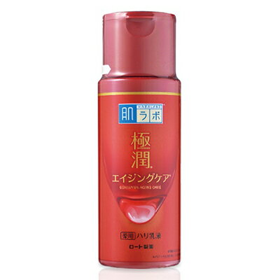 【ロート製薬】肌ラボ 極潤 薬用ハリ乳液 ボトル（本体） 140mL 〔医薬部外品〕 ※お取り寄せ商品 1