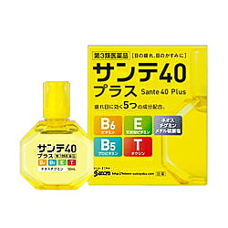 【第3類医薬品】【なんと！訳ありワゴンセール☆使用期限：2025年5月，外箱に傷みアリ】【参天製薬】サンテ40プラス 12ml【セルフメディケーション税制 対象品】(4987084411266)