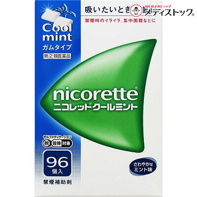 乐天商城 - 【第(2)類医薬品】【ジョンソン・エンド・ジョンソン】ニコレット クールミント 96個【セルフメディケーション税制 対象品】