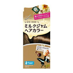 【マンダム】ルシードエル ミルクジャムヘアカラー＃クラシックミルクティ（医薬部外品） 1剤40g/2剤80ml/アフターカラー美容液5g ※お取り寄せ商品