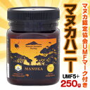 【お得な3個セット】なんと!あの【日新蜂蜜】マウントサマーズ ニュージーランド産 マヌカハニー 250g UMF5+ が当店にも登場!しかも毎日ポイント2倍!※お取り寄せ商品【RCP】