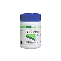 【健栄製薬】クエン酸(結晶) 50g×3個セット※お取り寄せ商品