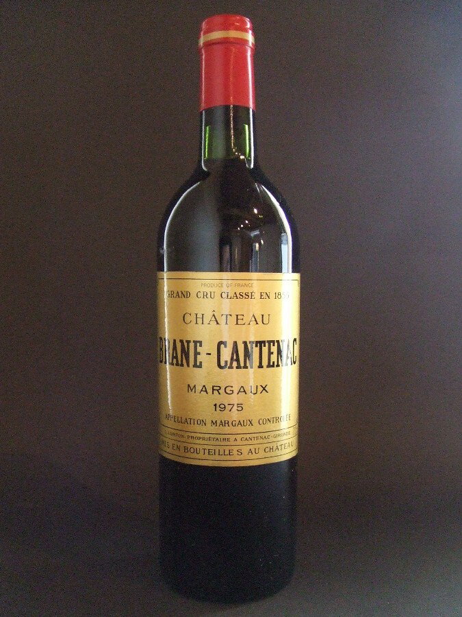 [1975] シャトー・ブラーヌ・カントナック Chateau Brane-Cantenac