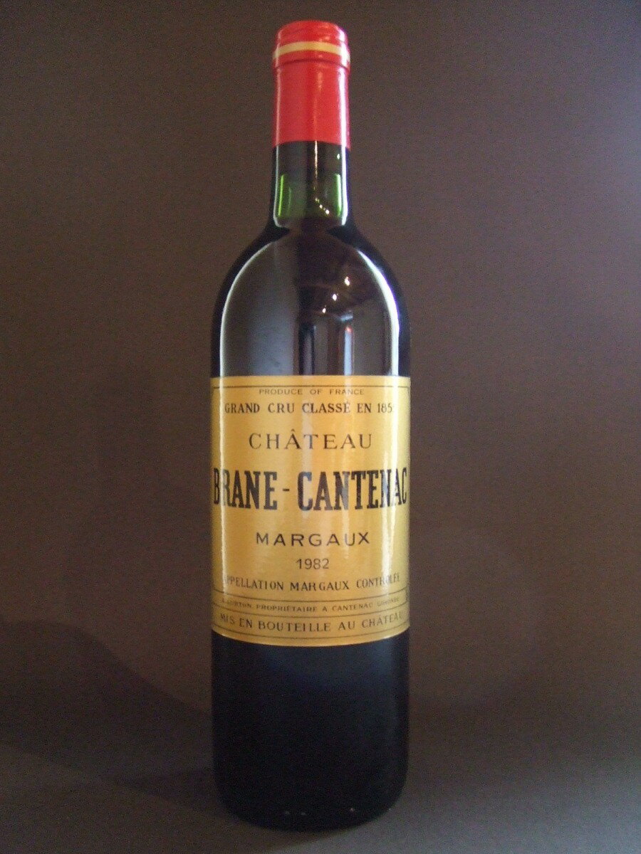 [1982] シャトー・ブラーヌ・カントナック Chateau Brane-Cantenac