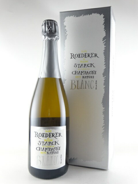 【箱入り】[2012] ルイ・ロデレール ブリュット　ナチュール　フィリップ・スタルク　Louis Roederer Brut Nature PHILIPPE STARCK