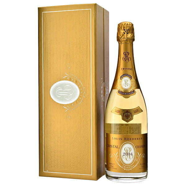 【箱入り】[2004]ルイ・ロデレールクリスタル　ブリュットLouis Roederer Cristal Brut