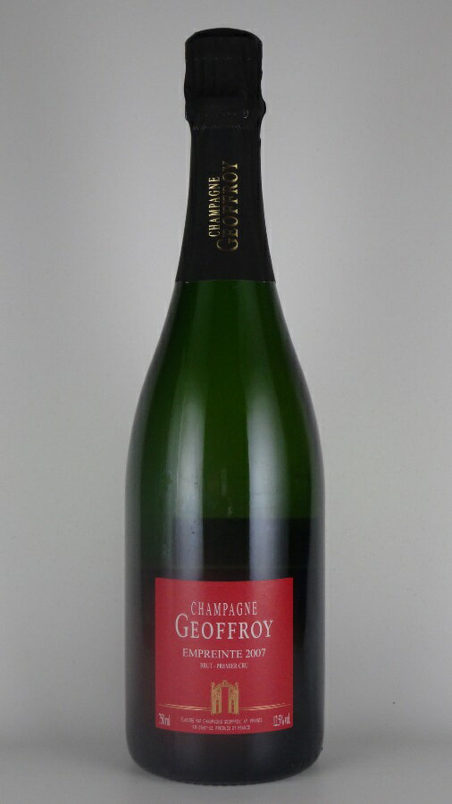 [2007] ルネ・ジョフロワ　ブリュット・プルミエクリュ・アンプラント Rene Geoffroy Brut 1er Cru Empreinte