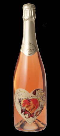 [NV] クール・ド・クレイ クレマン・ド・ロワール ブリュット・ロゼ ドメーヌ・ド・クレイ　C&#339;ur de Cray Cr&eacute;mant de Loire Brut Ros&eacute; -Domaine de Cray-