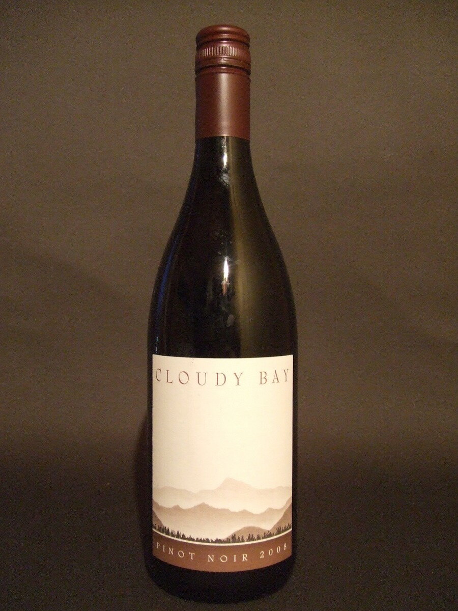 [2008] クラウディー・ベイ　ピノ・ノワール　Cloudy Bay Pinot Noir