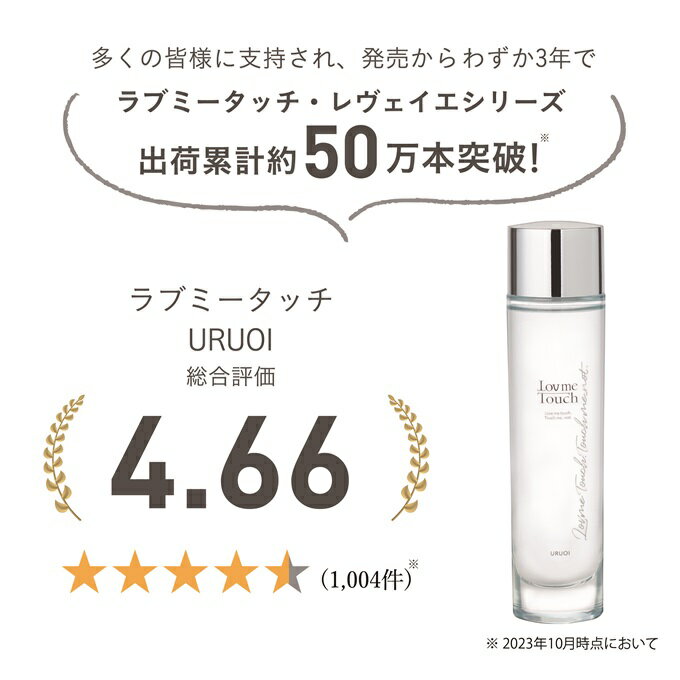 HA4 化粧水 化粧品 Lov me Touch ラブミータッチ URUOI 120mL潤い 保湿 うるおい メンテナンス ヒアルロン酸 NMF ウォーター LovmeTouch ほんまでっかTV出演上原恵理 医師 さわらない美容 美容大事典 2