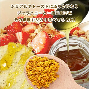 初入荷で150本完売の人気フード!ジャラのスーパーフード★ビーポーレン(120g)BEEPOLLEN100%オーガニック!ジャラの希少なビーポーレン