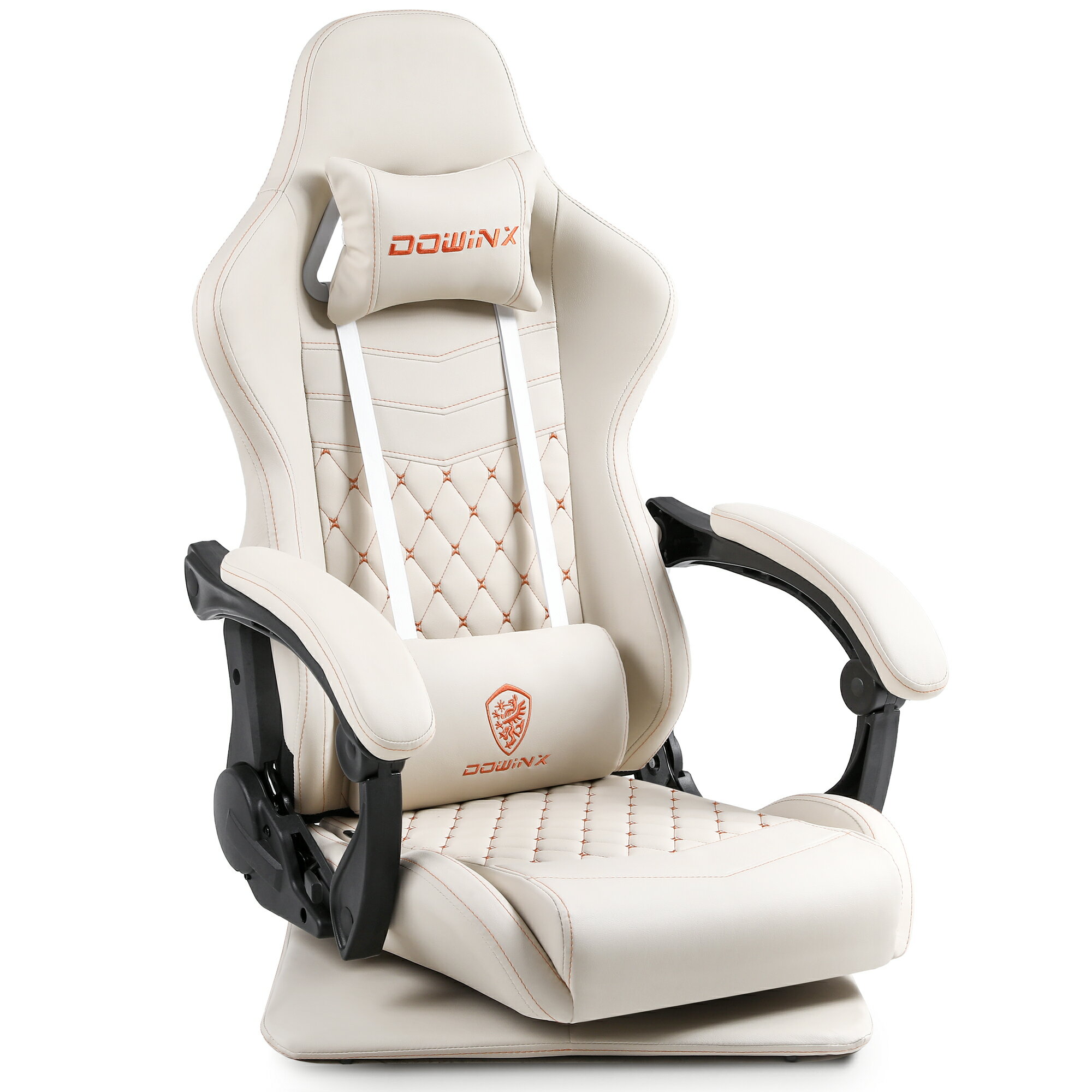 【 期間限定クーポン配布中】Dowinx ゲーミングチェア 座椅子 LS-6679 ゲーミング座椅子 通気性 360度回転 PUレザー 振動機能 リクライニング ハイバック 一人掛け 座いす チェア ゲームチェア 椅子ヘッドレスト ランバーサポート 腰痛対策