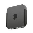 HIDEit MiniU Mac Miniマウント - Mac Mini用マウント (ブラック) - 米国特許取得済壁マウント デスク下マウント VESAマウント - 醜