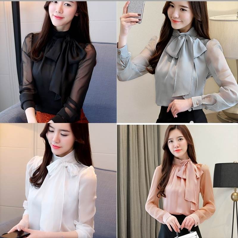 リボンシフォントップススーツレディ...