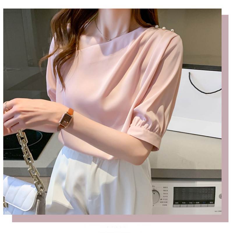 【P2倍&クーポン有】パフスリーブ ブラウス ...の紹介画像3