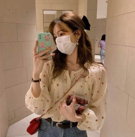 トップスシャツブラウス春夏普通丈ト...